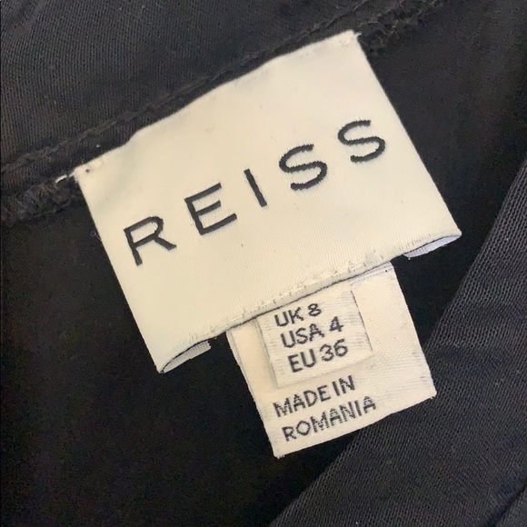 Reiss black top Size 4 - Picture 6 of 6